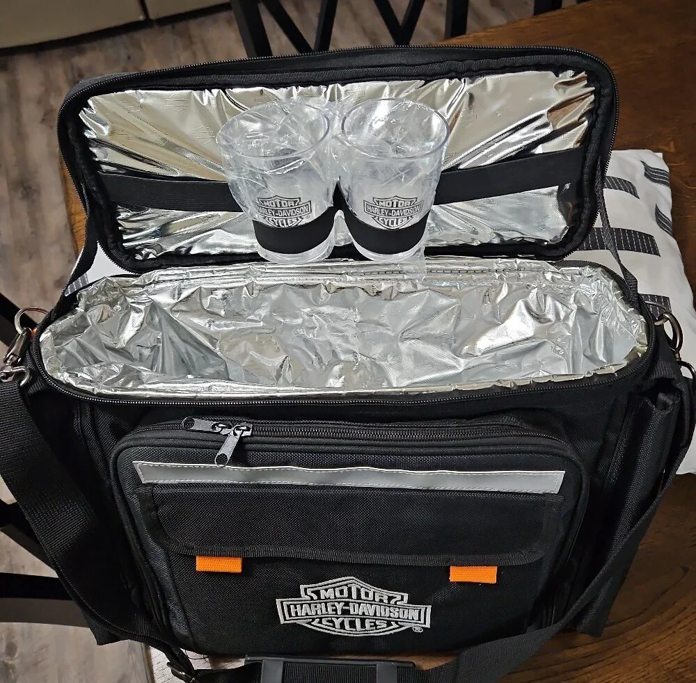 Harley-Davidson Black Picnic/Cooler Bag for Men